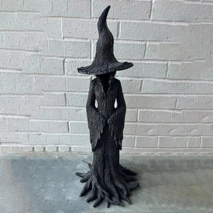 Creative Desktop Witch Decor Ornament Resin Witch Home Decoration Halloween Witch Art Decorations Halloween Decor Romantic Decor