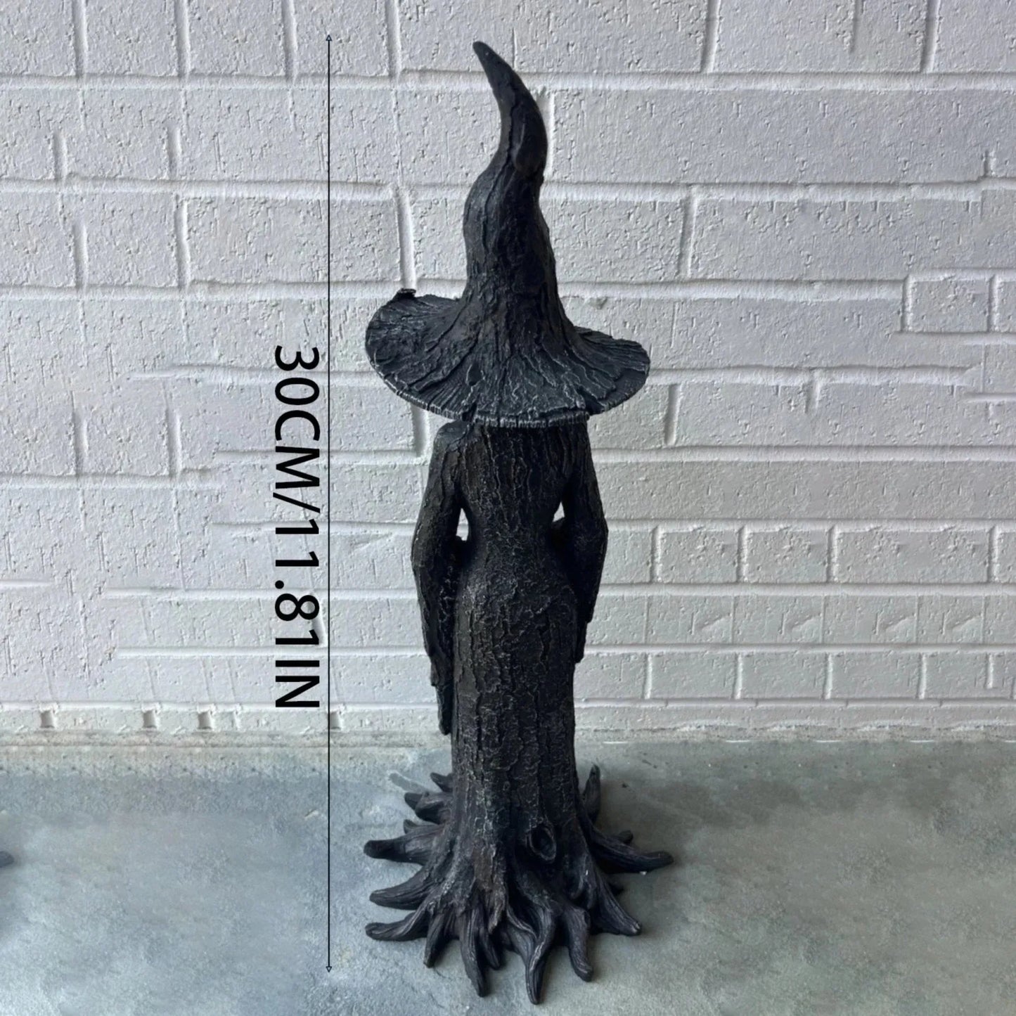 Creative Desktop Witch Decor Ornament Resin Witch Home Decoration Halloween Witch Art Decorations Halloween Decor Romantic Decor
