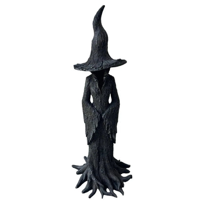 Creative Desktop Witch Decor Ornament Resin Witch Home Decoration Halloween Witch Art Decorations Halloween Decor Romantic Decor